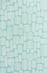 LITTLE TREES Aquamarine Wallpaper