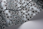 COTTON TREE Gunmetal Wallpaper