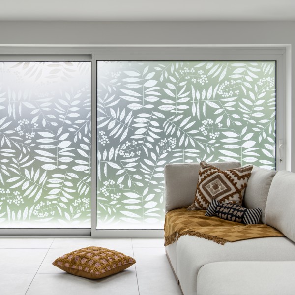 MissPrint Window Film Grand Leaf Berry