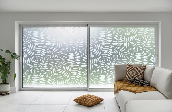 MissPrint Window Film Grand Leaf Berry