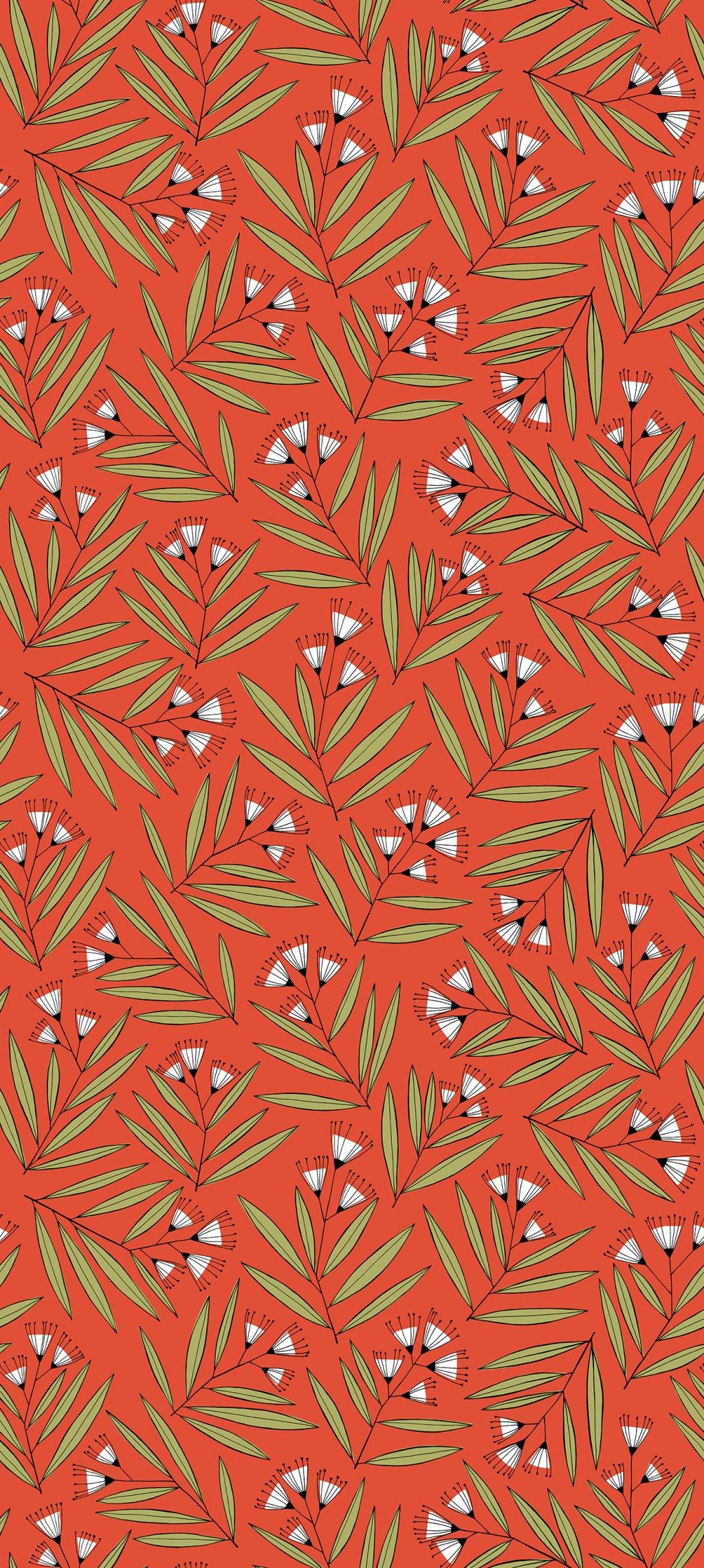 Grand Sprigs: Orange & Olive