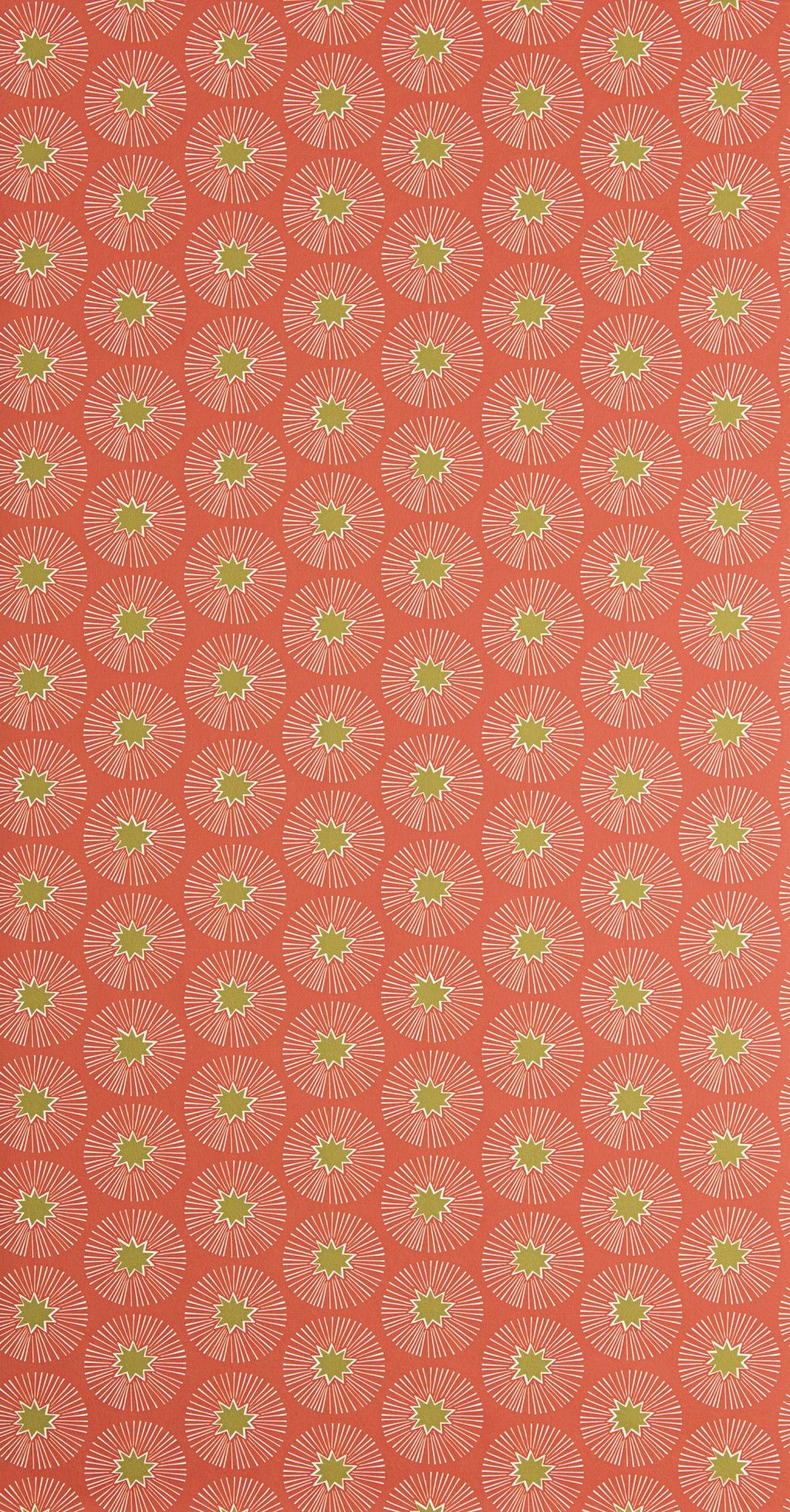Star: Orange/Red & Olive