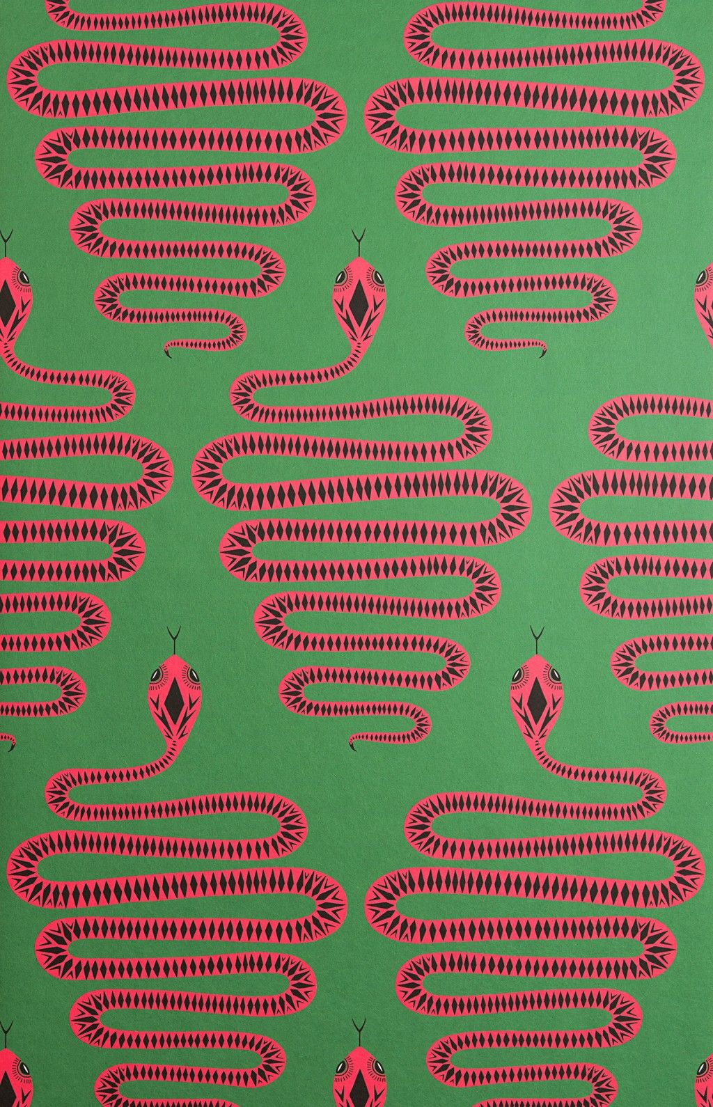 Snakes: Green & Pink