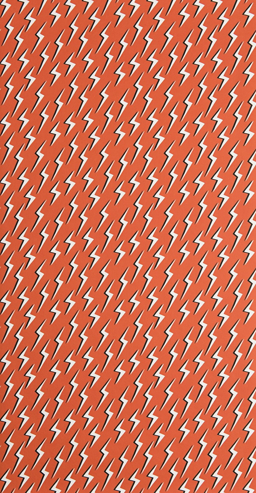 Lightning: Orange, White & Black