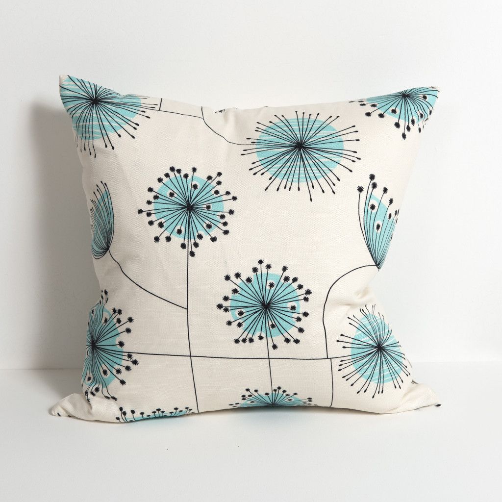 Dandelion Mobile:Porcelain with Powder Blue