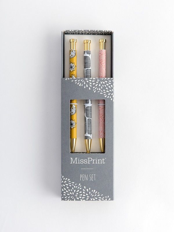 Dandelion, Little Trees & Nazca: Pen Set